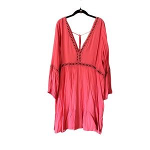 Chic Soul Pink Boho Dress